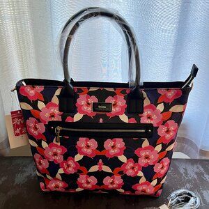 Trina Turk Double Handed Tote with Detachable Shoulder Strap